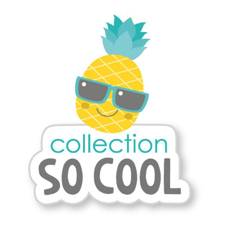 Canpol babies, So Cool, ananas, śliniak nieprzemakalny