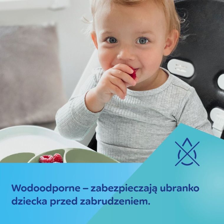 Canpol babies, zestaw: śliniaki jednorazowe, 10 szt. + chusteczki nawilżane, 60 szt.