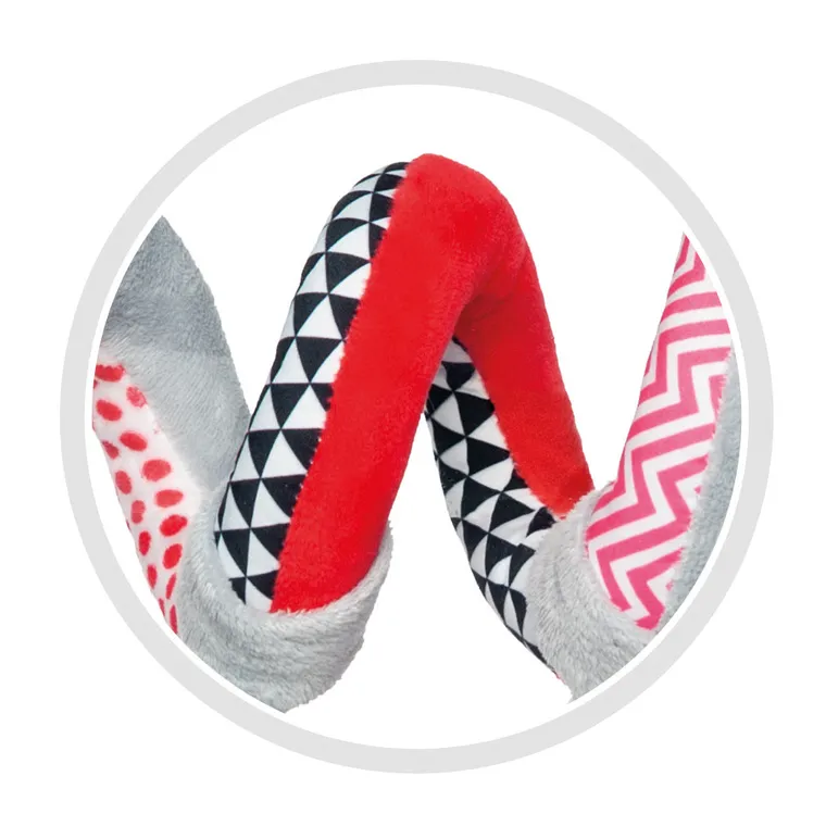Canpol babies, Zigzag, interaktywna spirala, czerwona