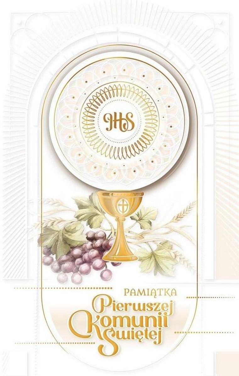 Cardie, kartka okolicznościowa, Komunia
