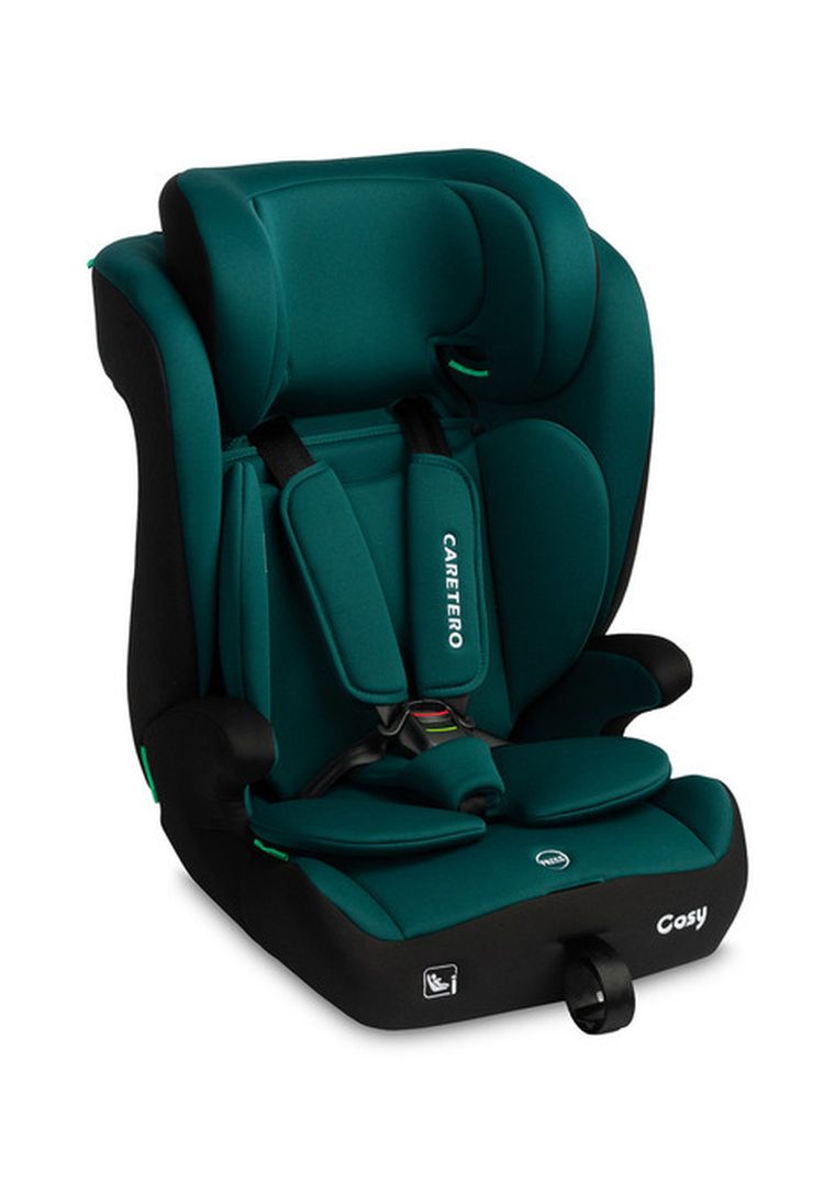 Caretero, Cosy i-Size, fotelik samochodowy, teal, 76-150 cm