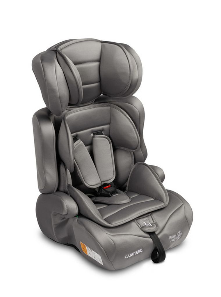 Caretero, Falcon i-Size, fotelik samochodowy, graphite, 76-150 cm