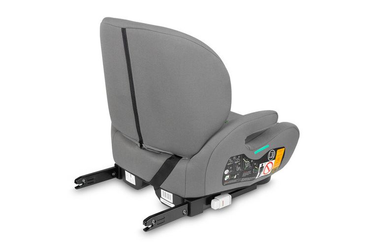 Caretero, Irbis, fotelik samochodowy, podstawka, i-Size, graphite, 125-150 cm