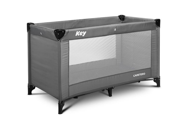 Caretero, Key, łóżeczko turystyczne, graphite
