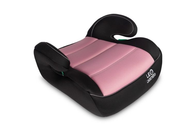 Caretero, Leo I-Size, podstawka samochodowa, Pink, 125-150 cm