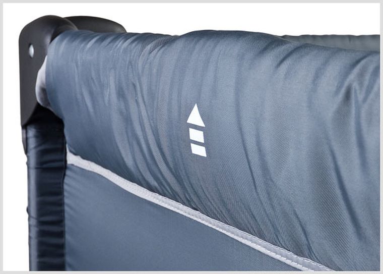 Caretero, łóżeczko turystyczne, Simplo Grey