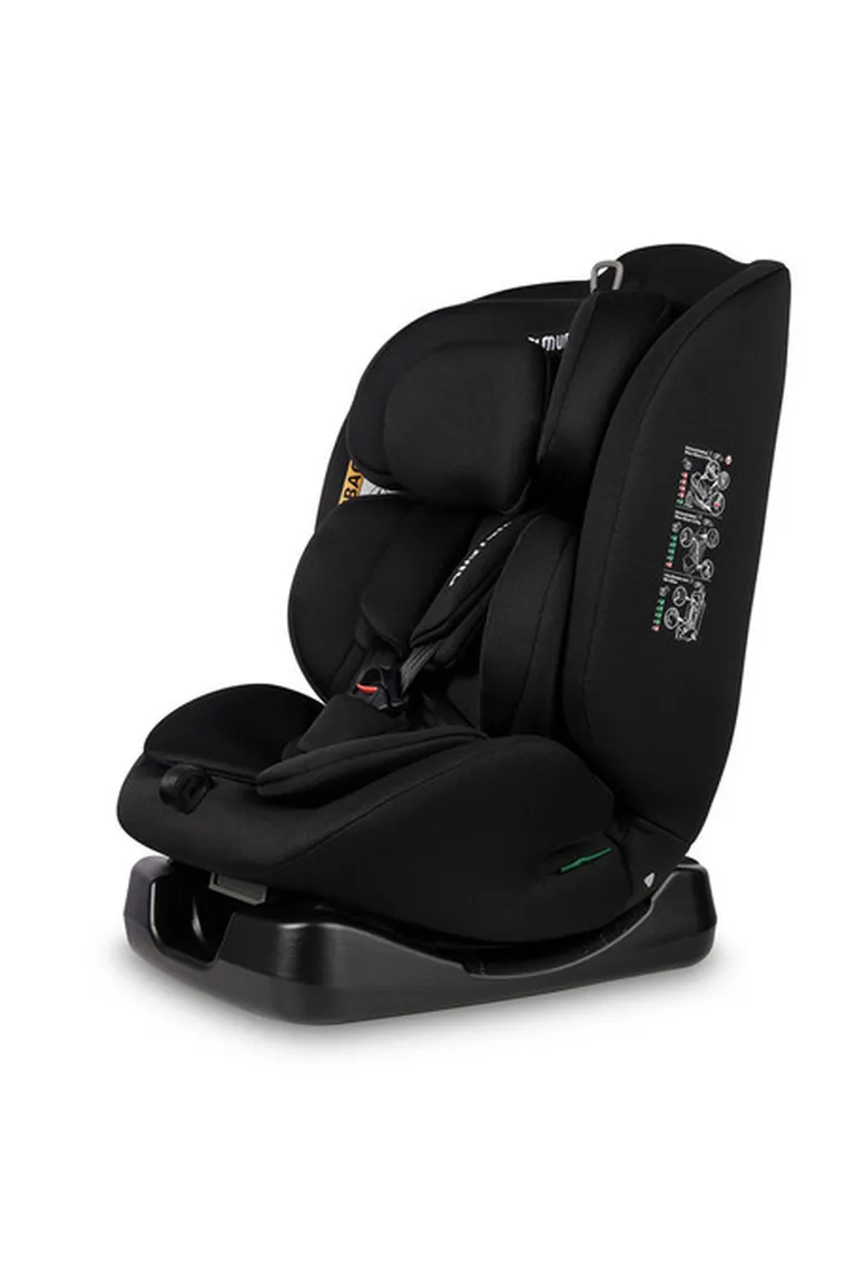 Caretero, Mundi, fotelik samochodowy, i-Size, black, 40-150 cm
