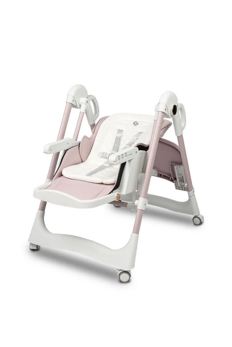 Caretero, Nesto, krzesełko do karmienia, pink
