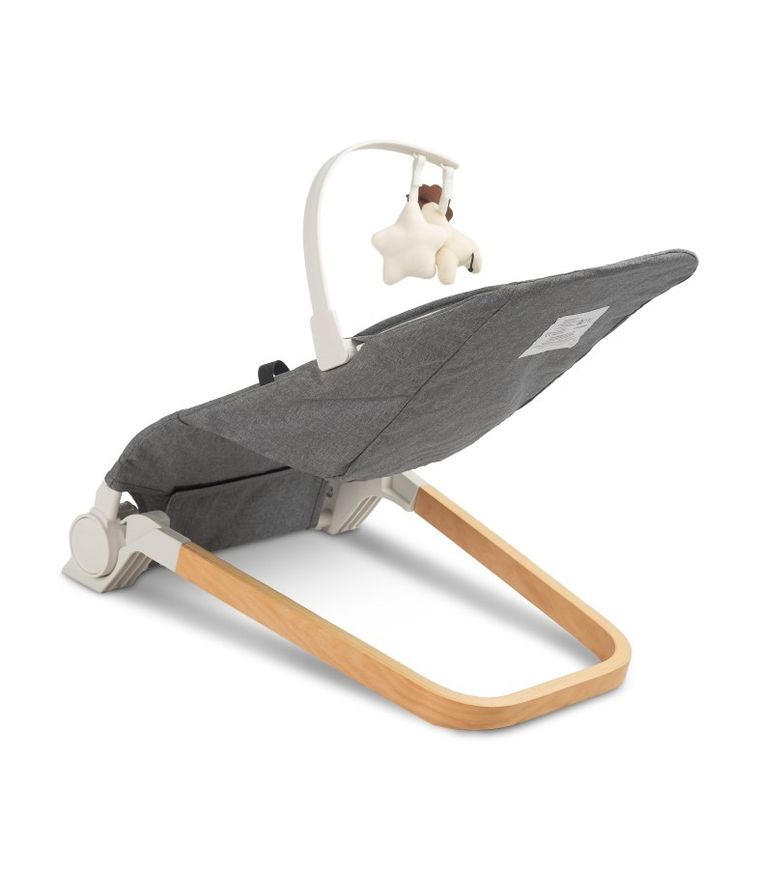 Caretero, Pine, leżaczek, Grey