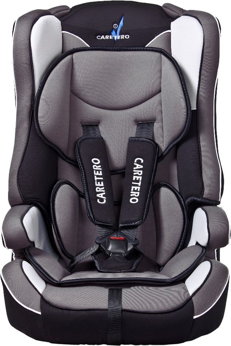 Caretero, Vivo, fotelik samochodowy, 9-36 kg, Black