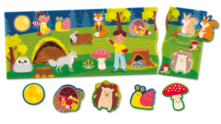 Carotina Baby, Las, puzzle panorama