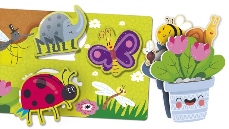 Carotina Baby, Logic 3D, Ogród, gra logiczna