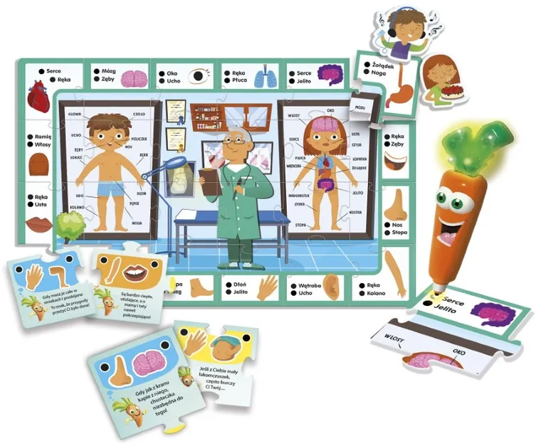 Carotina, Carotina idzie do lekarza, zestaw edukacyjny