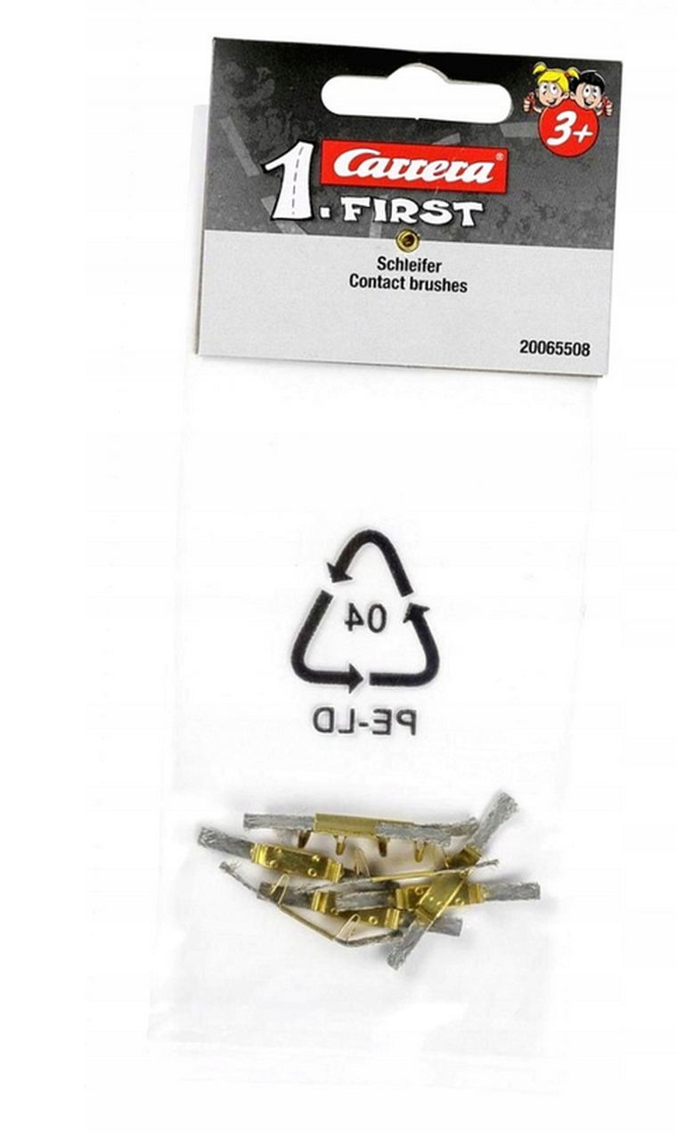 Carrera, First, szczotki stykowe do torów wyścigowych, 8 szt.