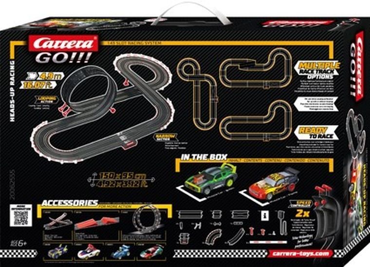 Carrera, Heads-Up Racing, tor wyścigowy, 4,9 m