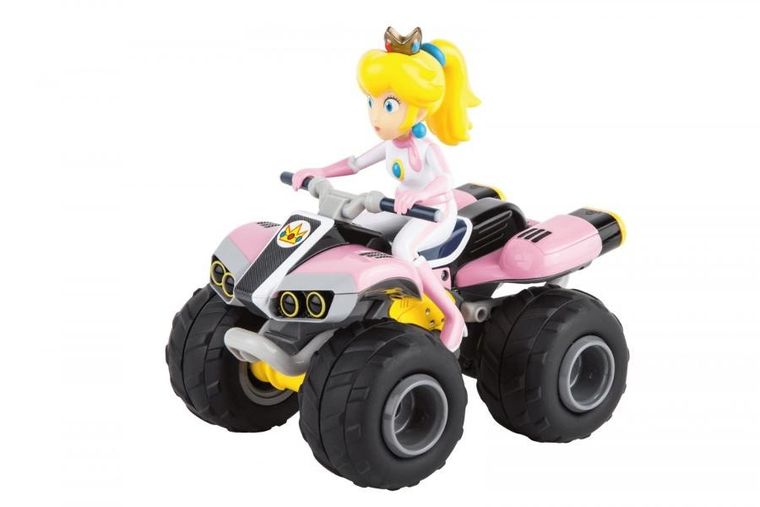 Carrera, Quad Mario, księżniczka, Peach, pojazd zdalnie sterowany, 2, 4GHz, 1:20