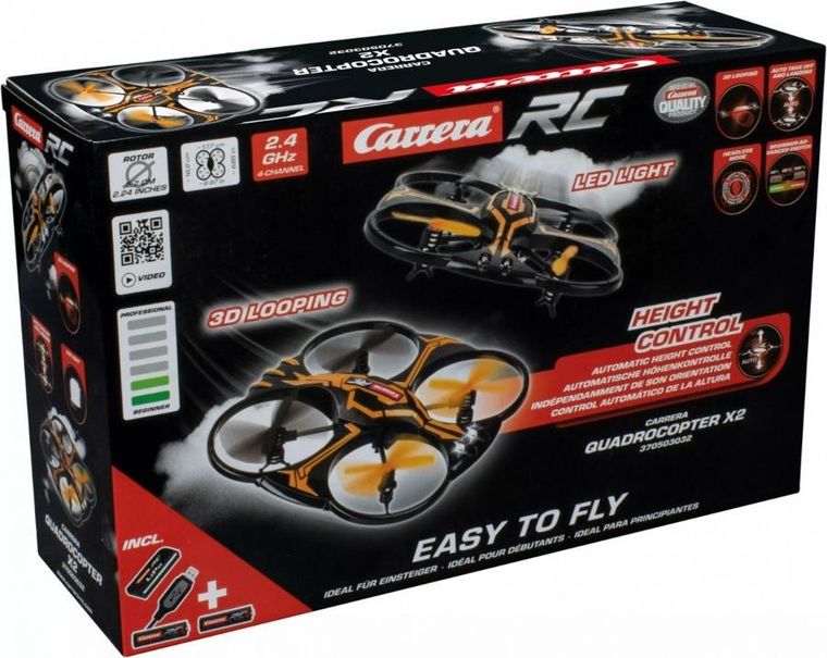 Carrera, Quadcopter X2, Dron zdalnie sterowany, 2,4GHz