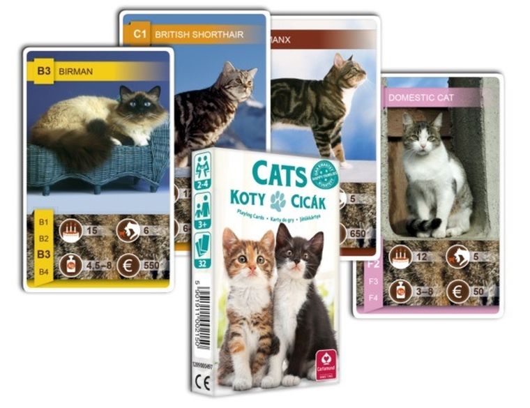 Cartamundi, Gra karciana, Kwartet, koty