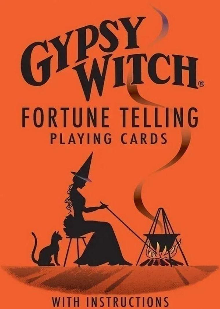 Cartamundi, Gypsy Witch, Fortune Telling Cards, karty do tarota