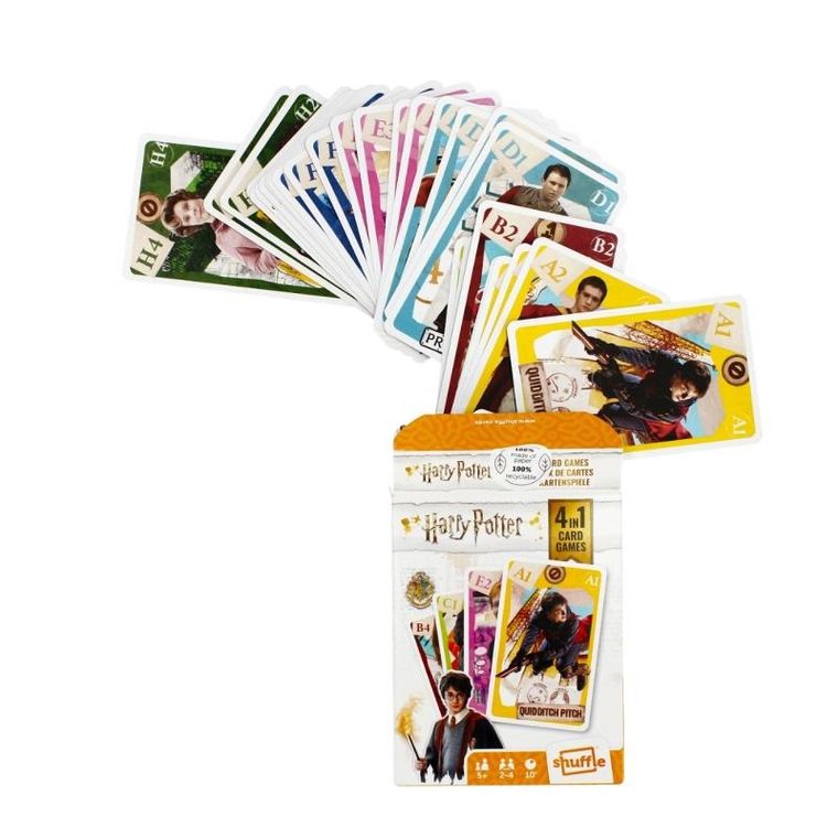 Cartamundi, Harry Potter, gra karciana, 4w1