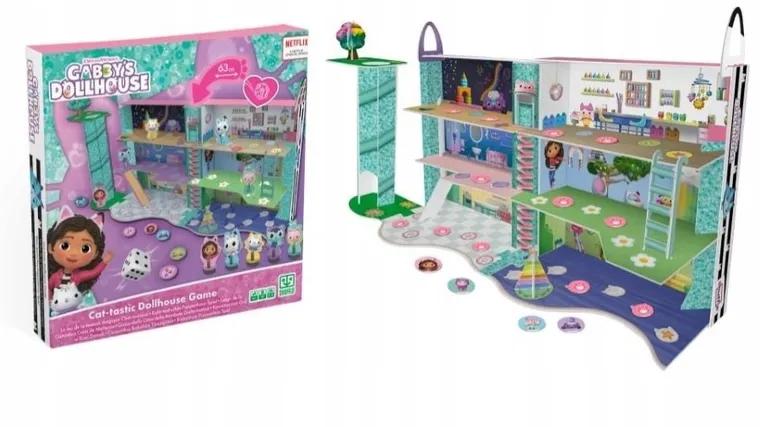 Cartamundi, Koci Domek Gabi, Kotastyczna gra familijna 3D