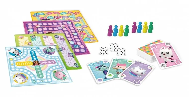 Cartamundi, Koci Domek Gabi, zestaw gier planszowych