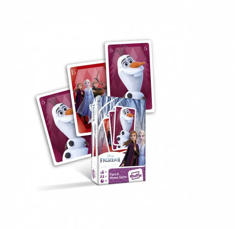 Cartamundi, Kraina Lodu 2, Piotruś i memo 2w1, gra karciana