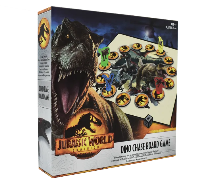 Cartamundi, Modern Classics, Jurassic World, Dino Chase, gra planszowa