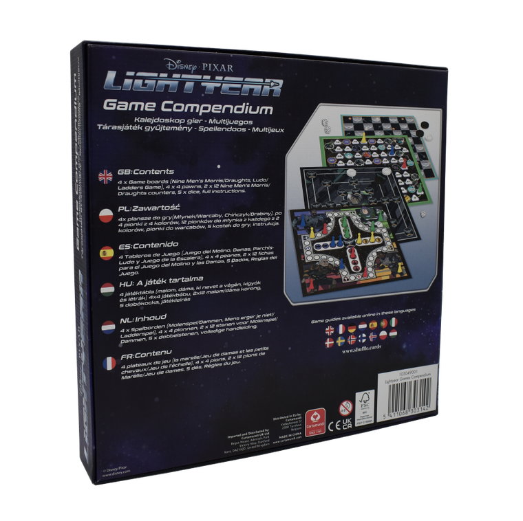 Cartamundi, Modern Classics, Lightyear, Kalejdoskop gier, zestaw gier planszowych