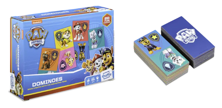 Cartamundi, Psi Patrol, Domino, gra logiczna