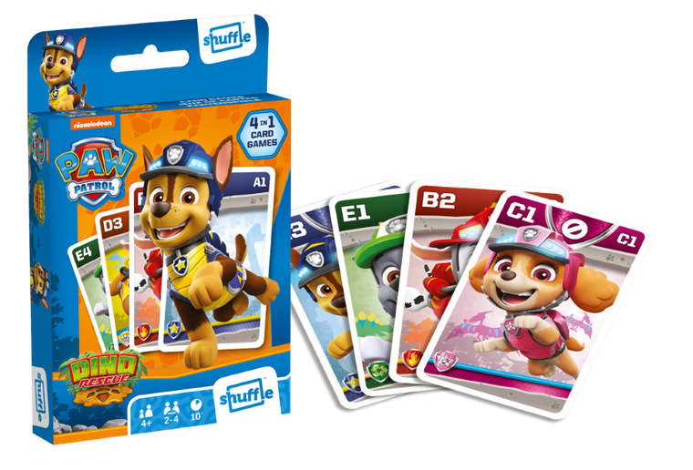 Cartamundi, Psi Patrol, gra karciana 4w1