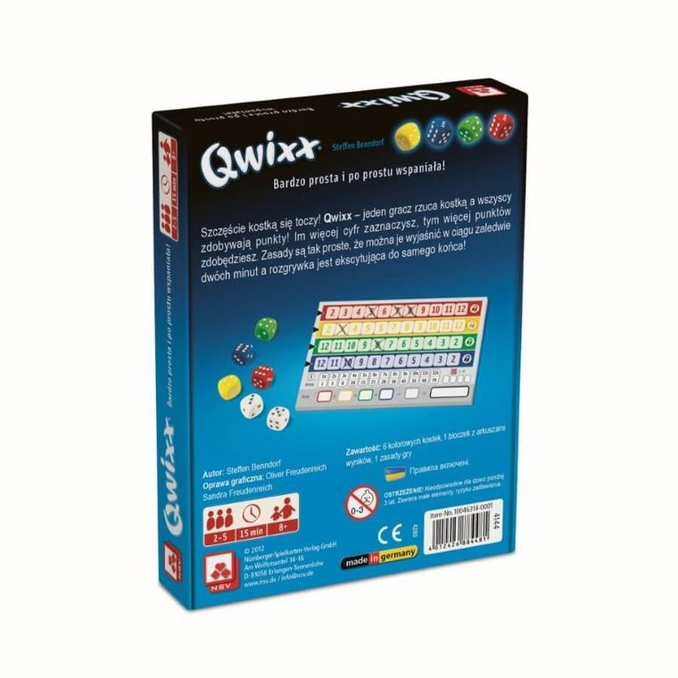 Cartamundi, Qwixx, gra karciana