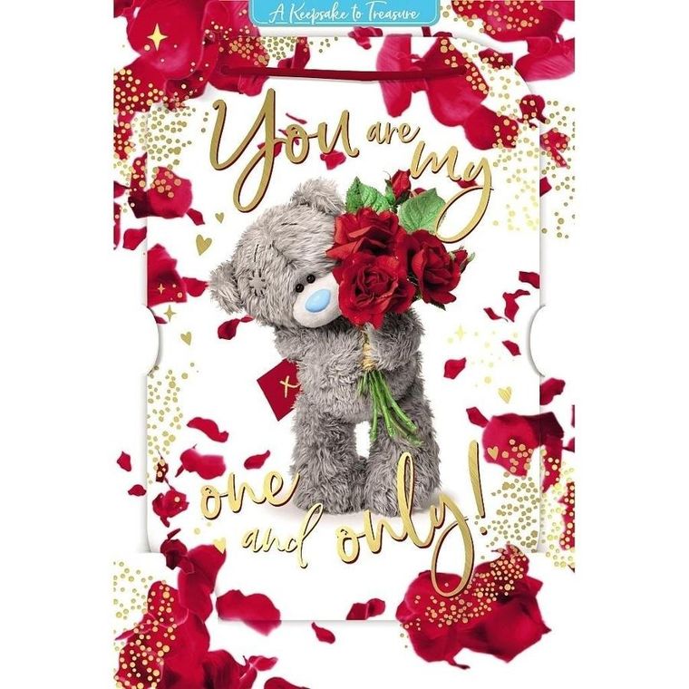 Carte Blanche, kartka holograficzna 3D, You are my one and only