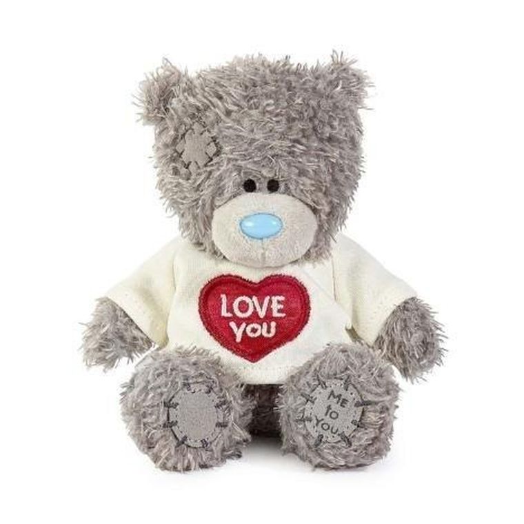 Carte Blanche, Me to You, maskotka w sweterku, Miś Tatty Teddy, Love You, 11 cm
