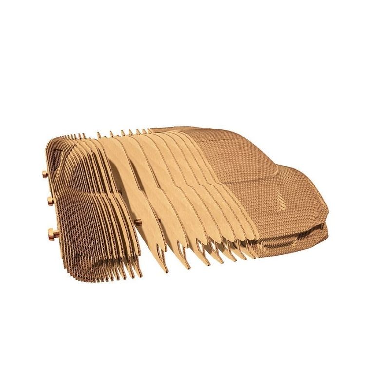 Cartonic, Ferrari, puzzle 3D, 128 elementów