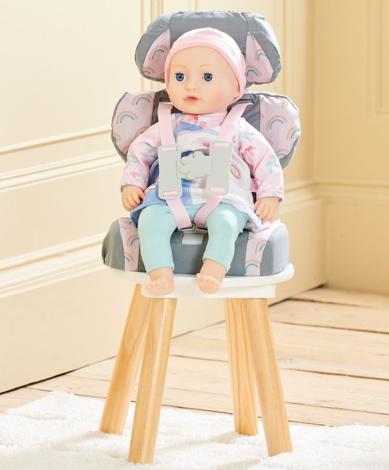 Casdon, Baby Huggles, fotelik samochodowy dla lalek, 46 cm