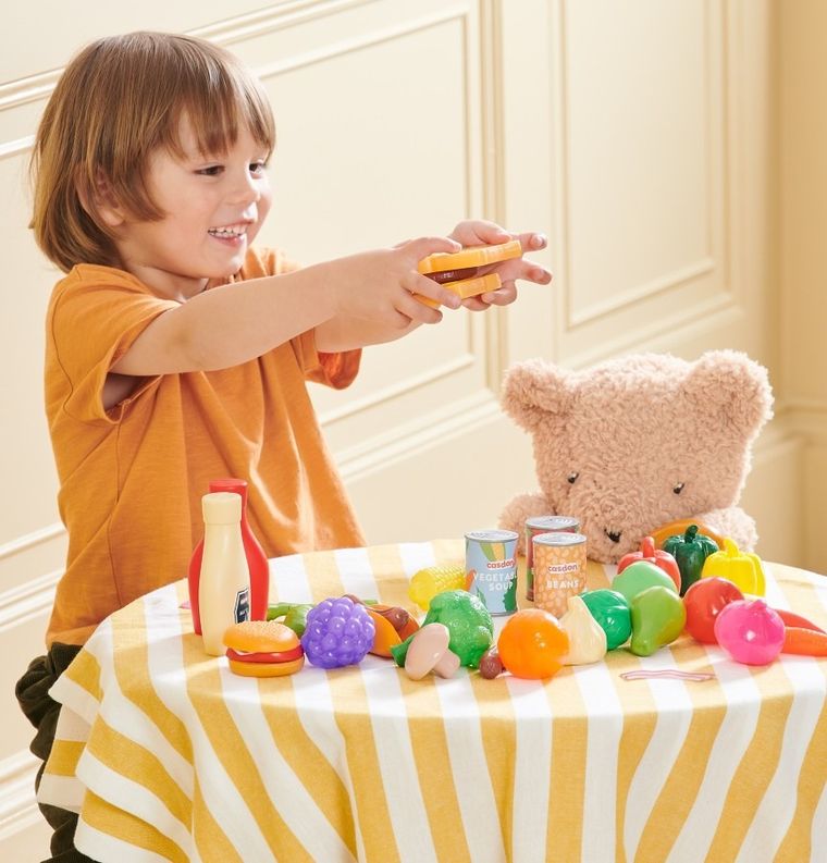 Casdon, plastikowe zakupy spożywcze, 44 elementy