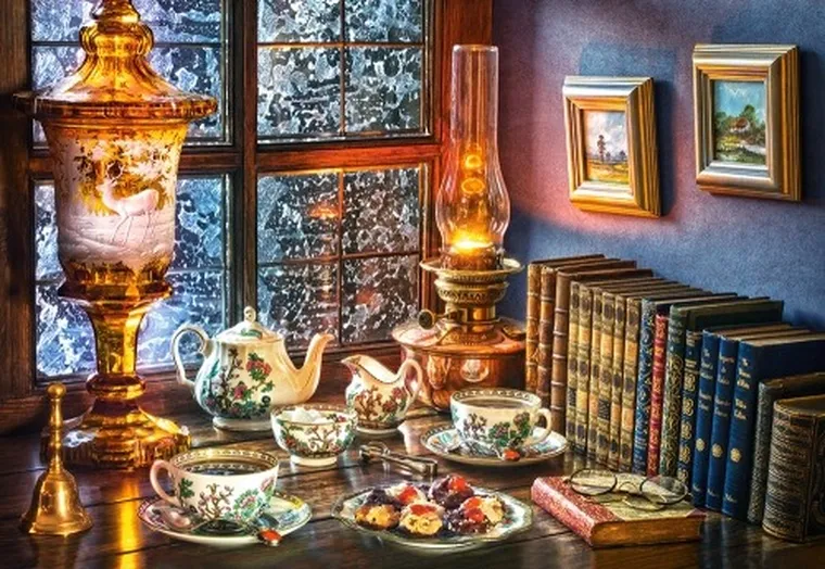 Castor, Afternoon Tea, puzzle, 1000 elementów