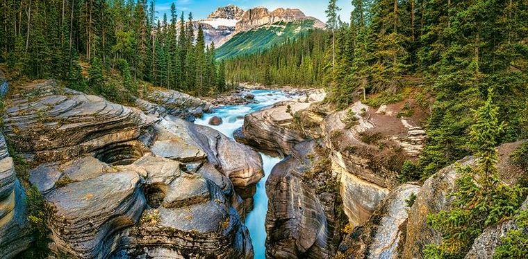 Castor, Mistaya Canyon, Banff National Park, puzzle, 4000 elementów