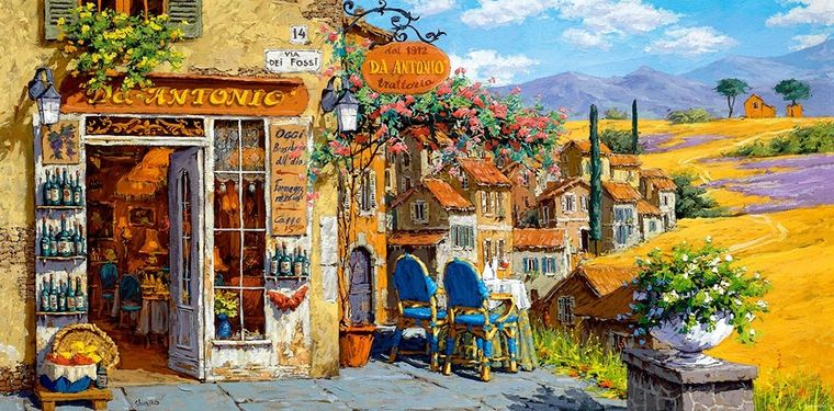 Castorland, Colors of Tuscany, puzzle, 4000 elementów