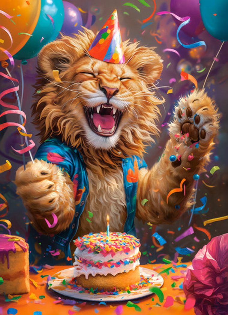 Castorland, Happy Birthday, puzzle, 300 elementów