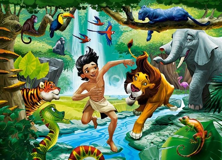 Castorland, Jungle Book, puzzle, 120 elementów