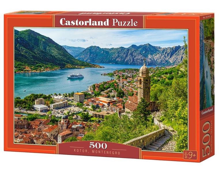 Castorland, Kotor, Montenegro, puzzle, 500 elementów