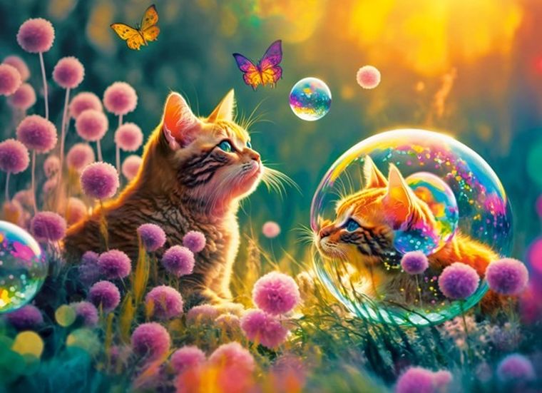 Castorland, Magical Morning, puzzle, 100 elementów