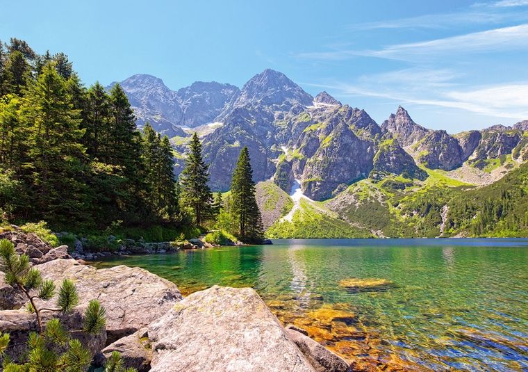 Castorland, Morskie Oko, puzzle, 1000 elementów