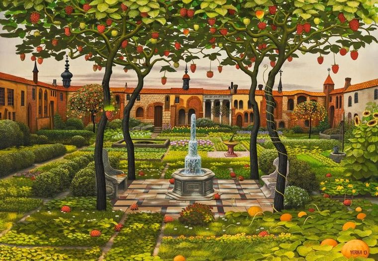 Castorland, Patio, puzzle, 1500 elementów