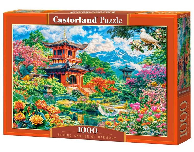 Castorland, Spring Garden of Harmony, puzzle, 1000 elementów