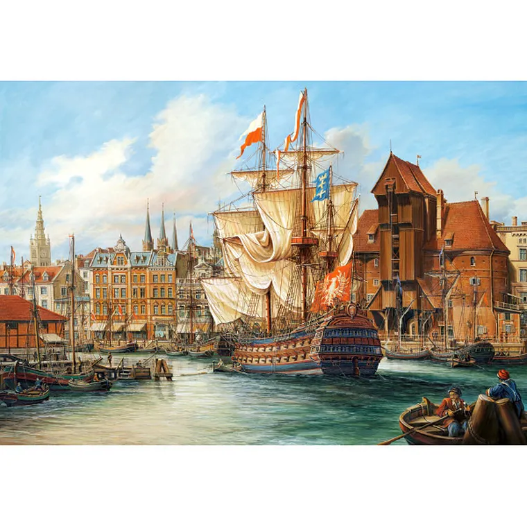 Castorland, Stary Gdańsk, puzzle, 1000 elementów