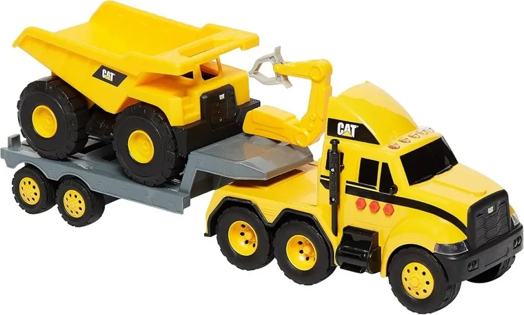 CAT, transporter laweta z wywrotką, interaktywny pojazd budowlany