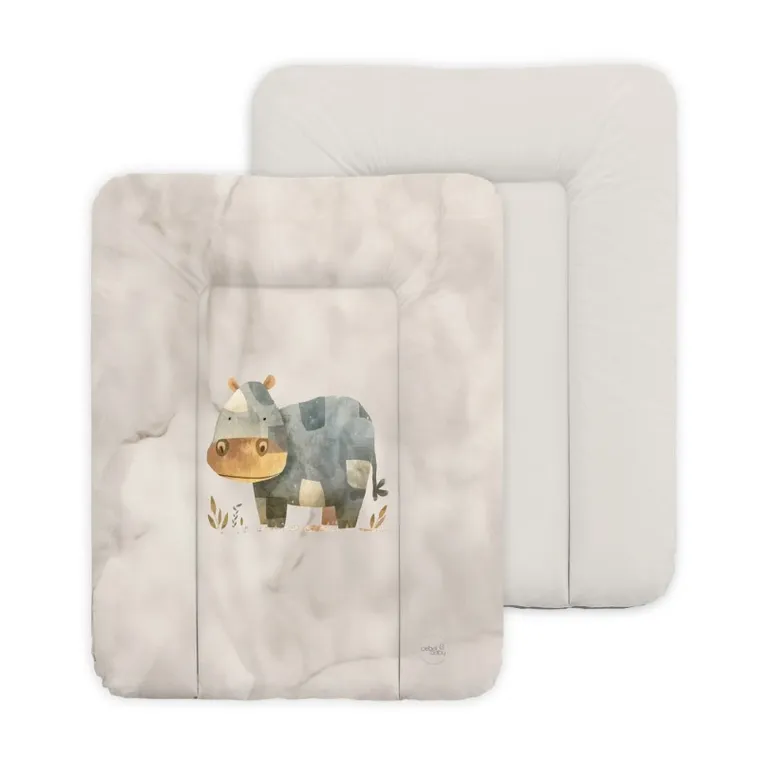 Ceba Baby, Basic, Cosy Hippo, przewijak miękki, 50-70 cm